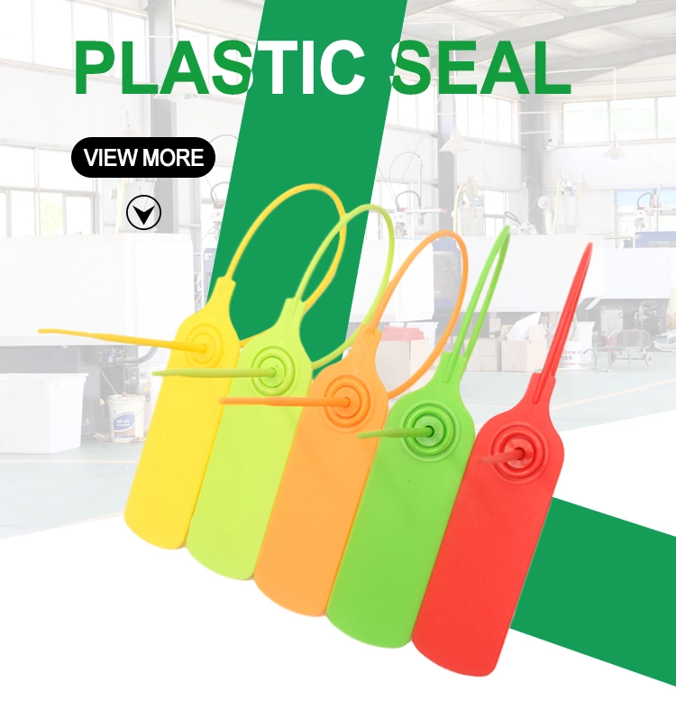 Pn-PS2105 Pull Tight Yellow Plastic Safety Cable Seals for Railway Container Truck